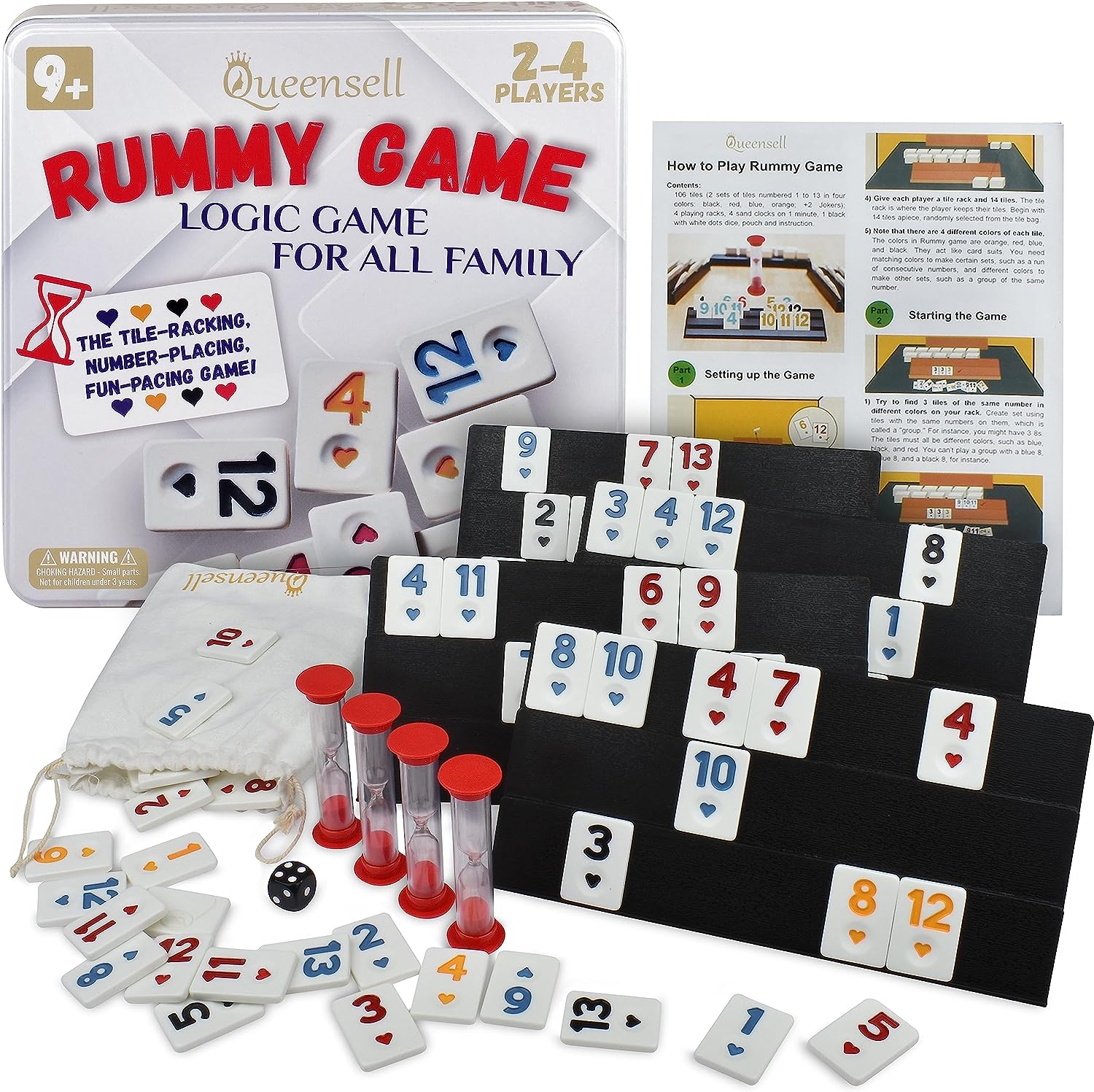 Pressman Rummikub Tile Game - 108648 for sale online