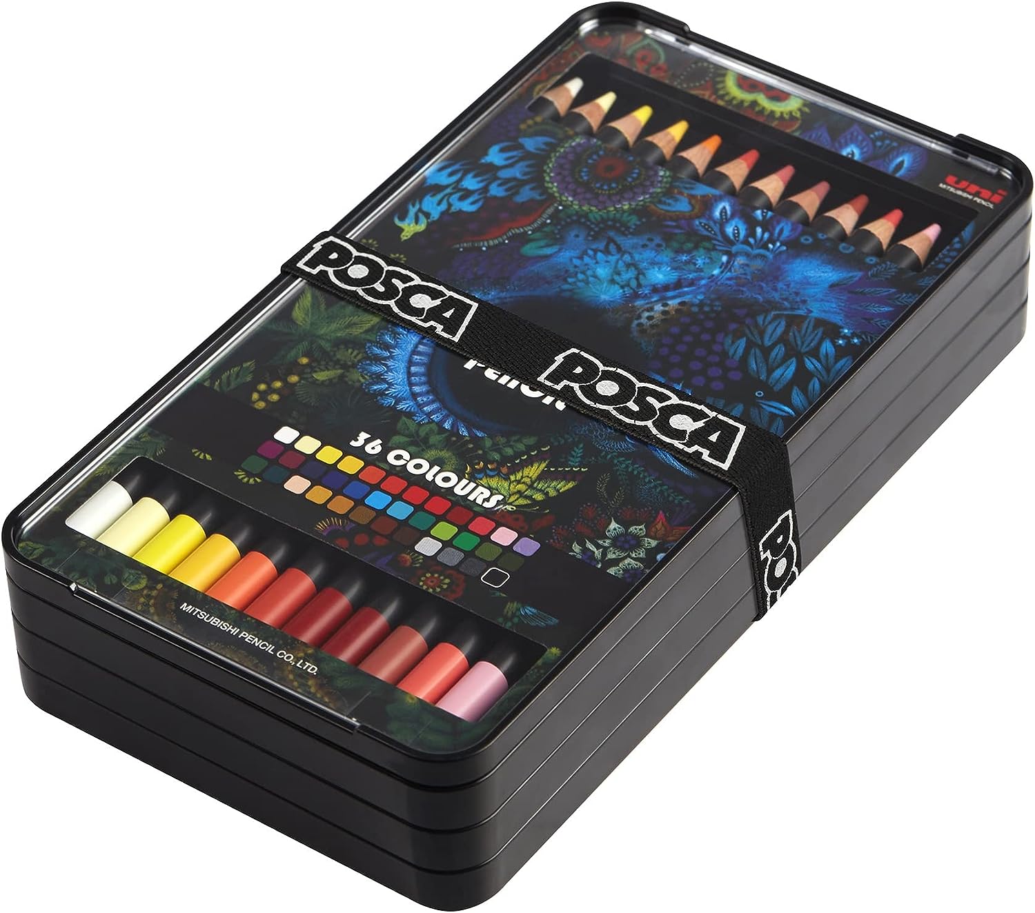 Derwent Lightfast Colored Pencils with Wooden Box, 48-Piece Set (2305692)