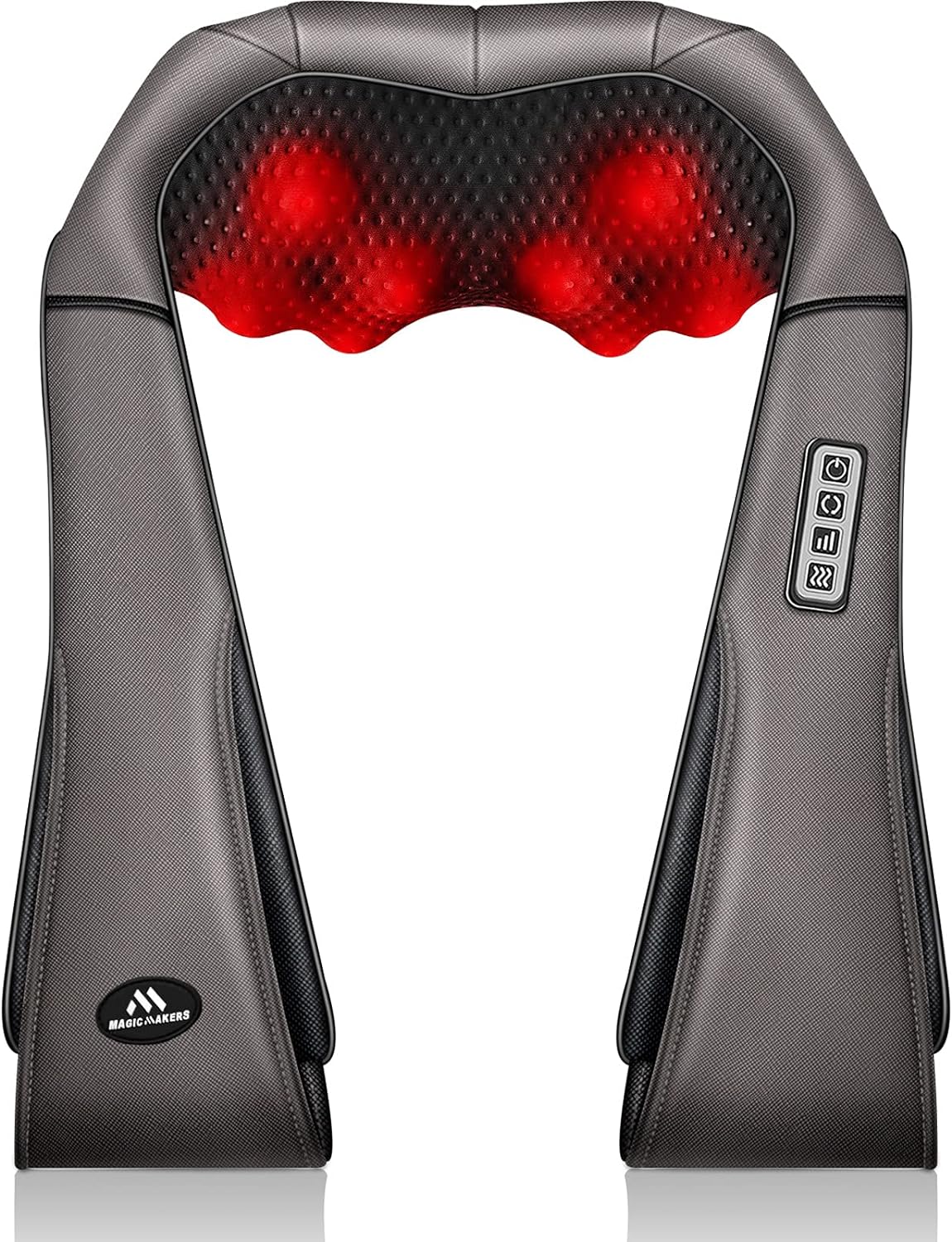 K05 Portable Neck Massager Heating Function Heated Neck Massage Pulse  Therapy Cordless Intelligent Massage Tool for Neck Pain Relief Wholesale