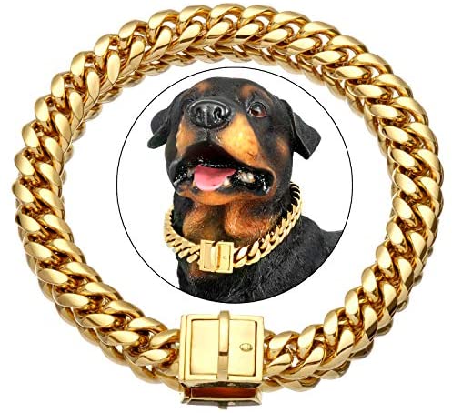 cuban link dog collar wholesale