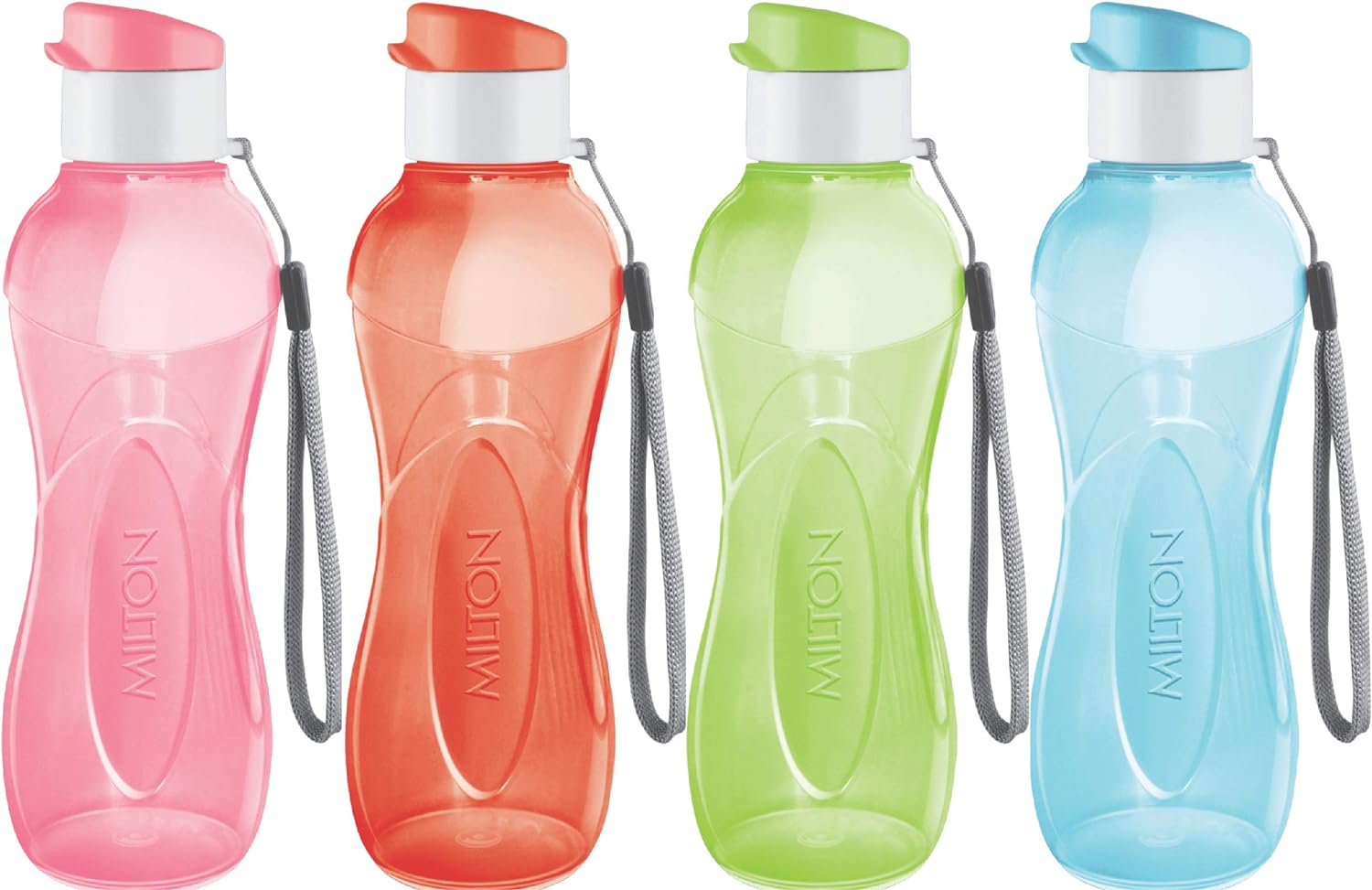 6 Pack Kids Water Bottles Bulk, 14oz Clear Water Bottle with Dustproof  Straw Lid & Handle, Plastic, …See more 6 Pack Kids Water Bottles Bulk, 14oz