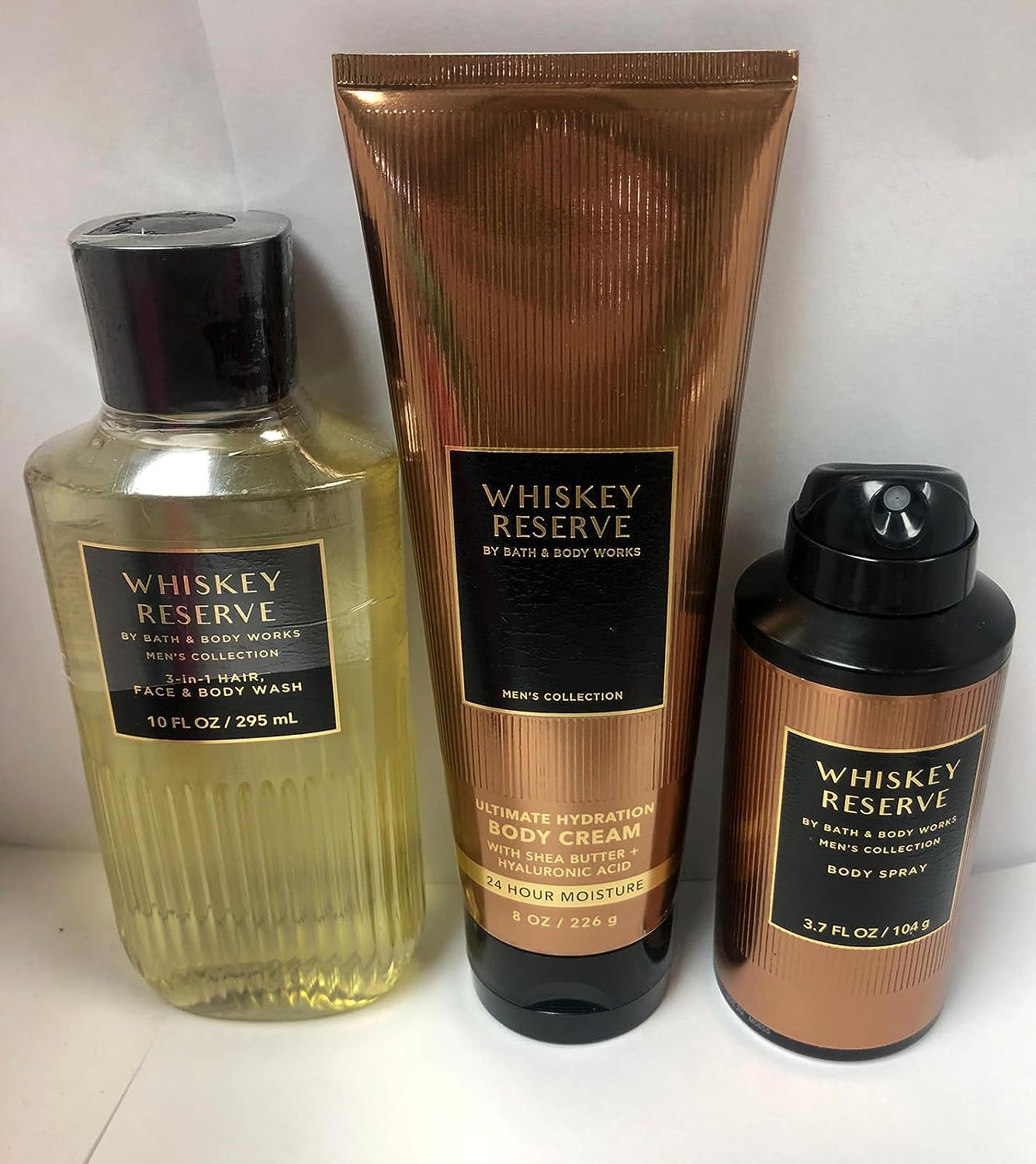 Bath and Body Works Sensual Amber Ultimate Hydration Body Cream Trio Gift  Set - Includes 3 Ultimate Hydration Body Creams - 8 oz / 226 g each 