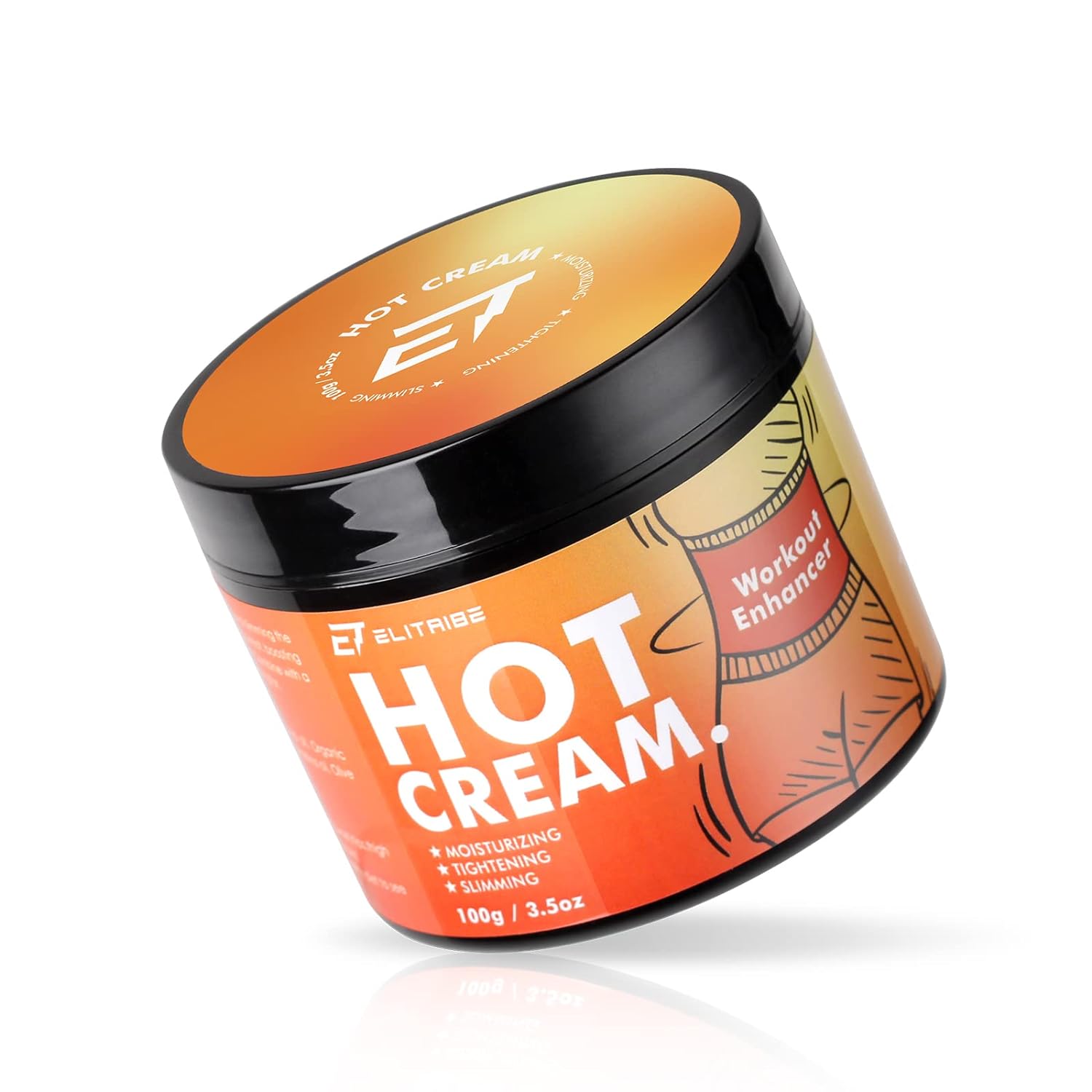 Hot Sweat Cream, Fat Burning Cream for Belly, Slim Shaping Workout