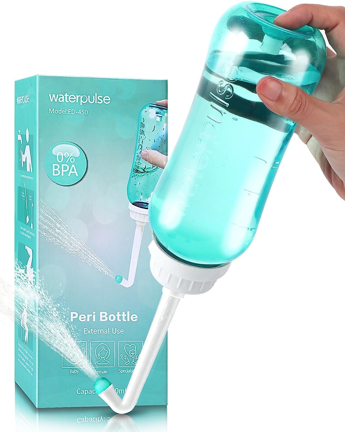 Butt Buddy Go - Portable Handheld Bidet & Fresh Water Bottle