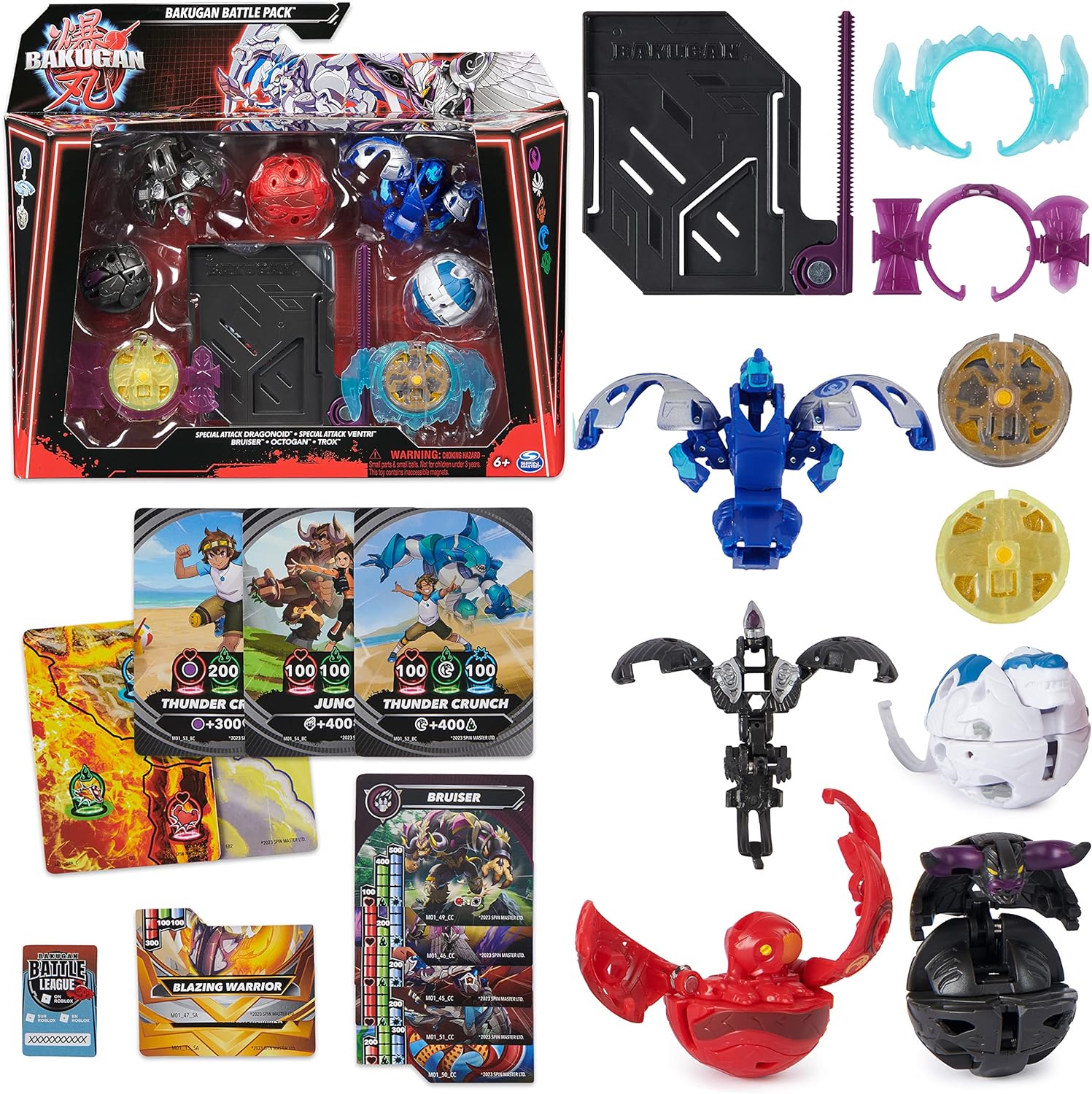 Bakugan Evolutions - Wrath 2-inch Core Collectible Figure and Trading Cards