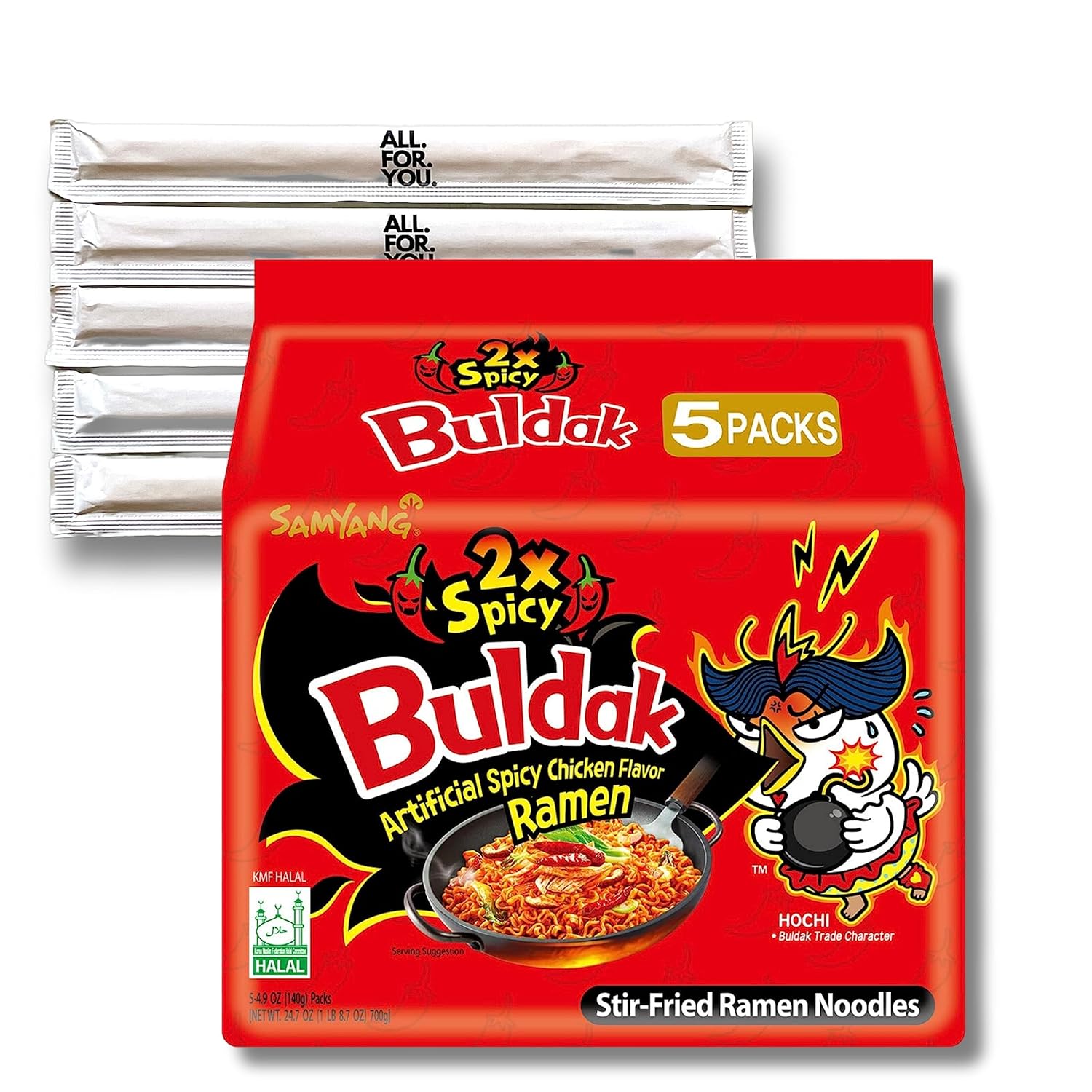[Samyang] Buldark Spicy Chicken Roasted Sauce 200g×2 / Korean food / Korean  sauce / Asian dishes (overseas direct shipment)
