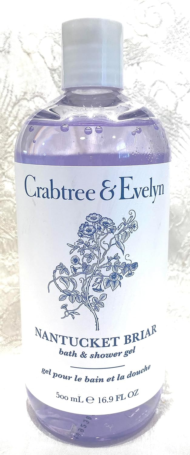 Crabtree & Evelyn Nantucket Briar Linen Spray Bath & Shower discount Gel 16.9 oz.