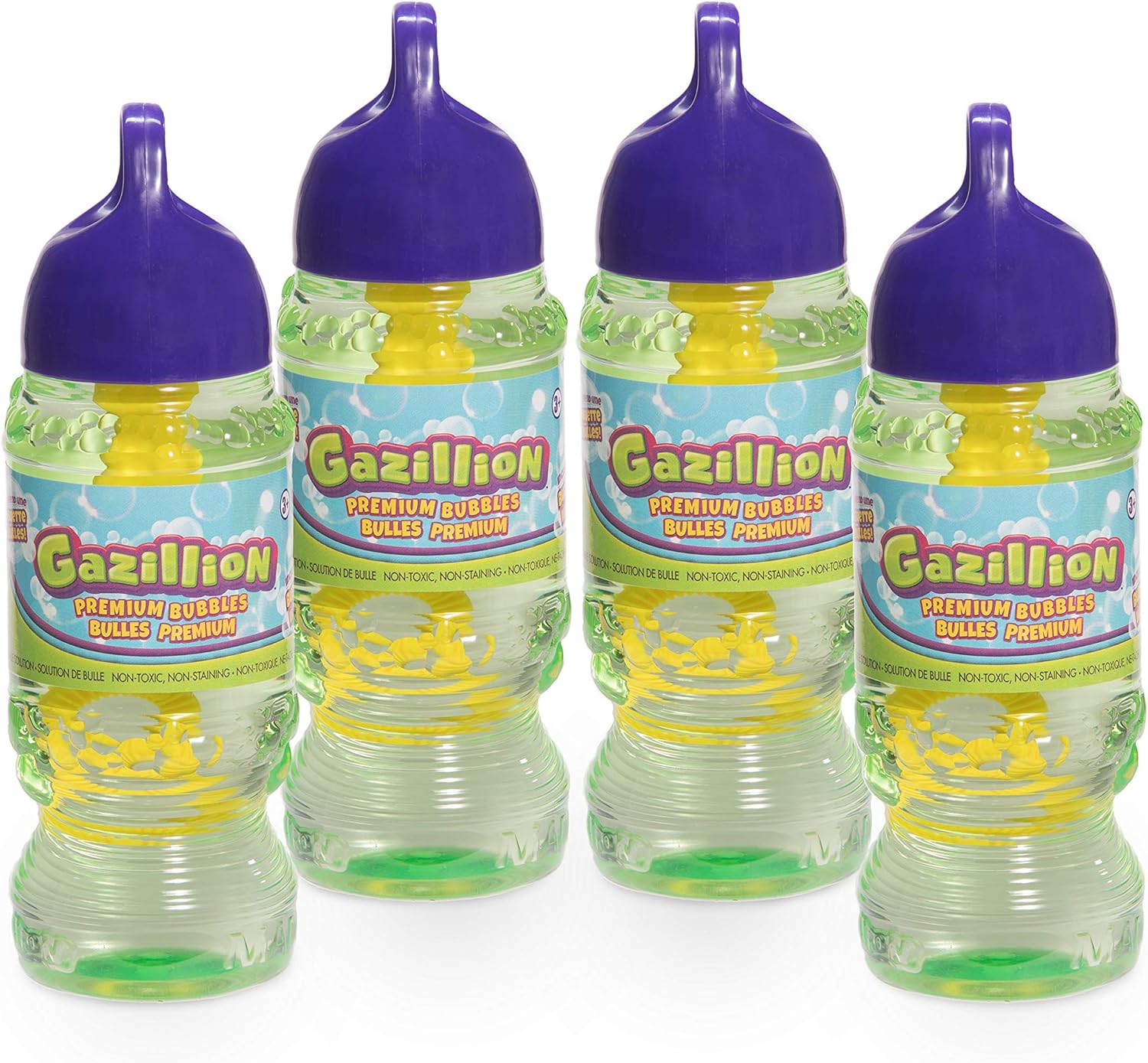 Party Bubbles for Kids - (Bulk Pack of 24) 2-oz Bubble Bottle Solution with  Bubble Wands in Assorted Neon Colors for Outdoor Summer Games, Birthdays