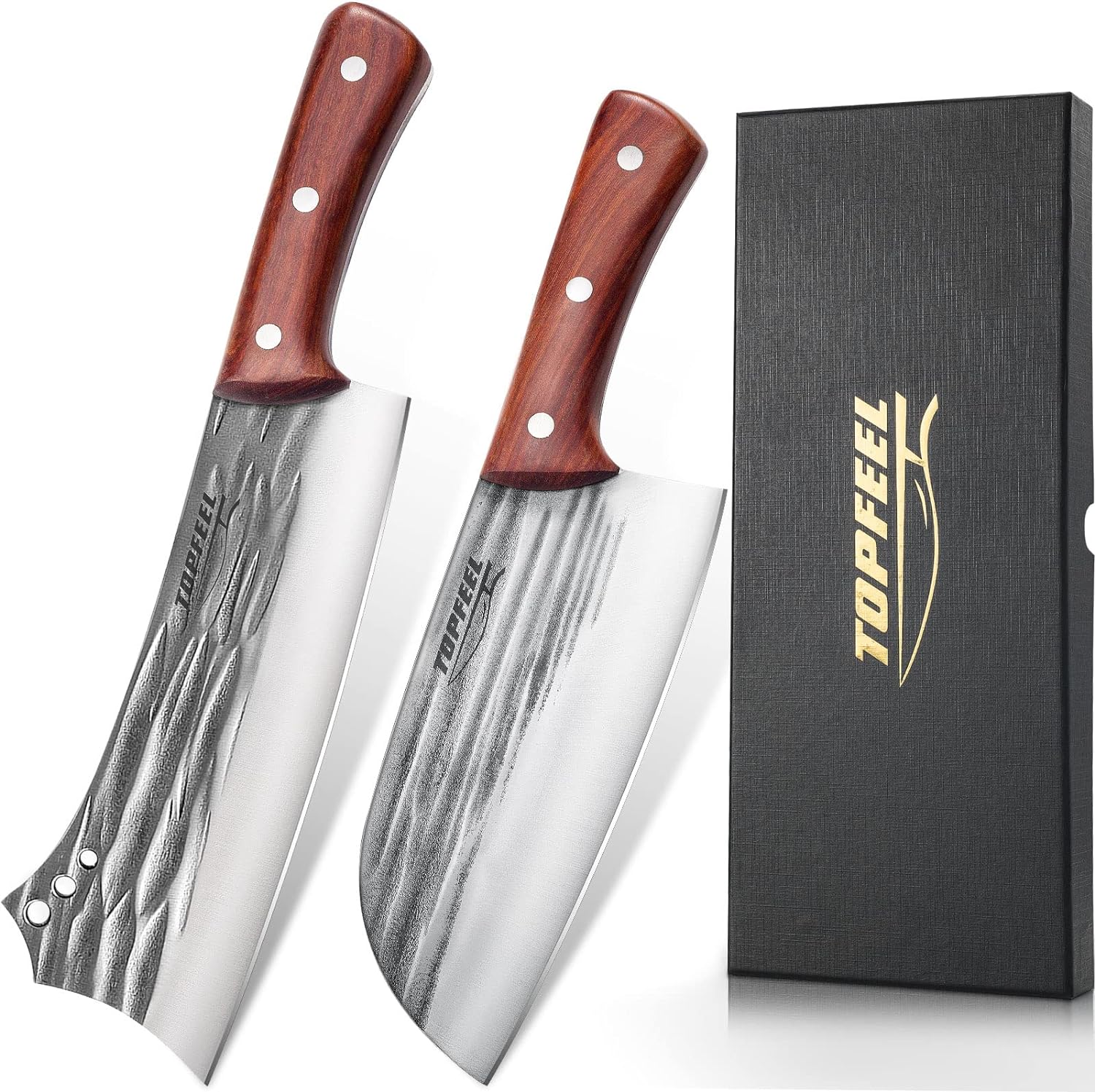 Cleaver Large Meat Knife Collection Set Graphic by pikepicture · Creative  Fabrica