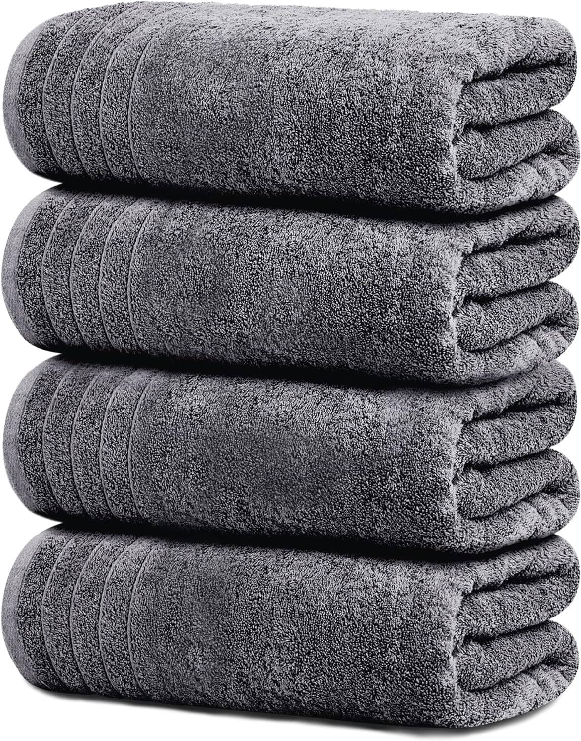 Green Essen 4 Piece Aqua Shower Towels Oversized Bath Towel Set 35 x 70  Inches