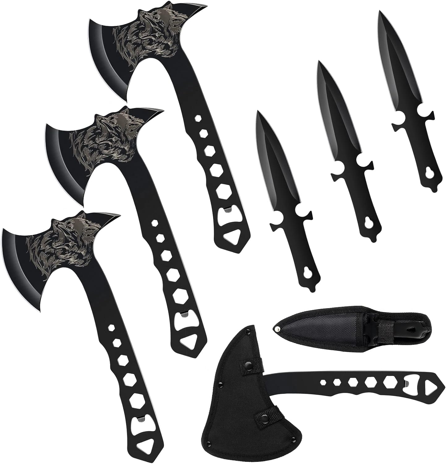  NedFoss Throwing Knives 6Pack, Ideal Companion for