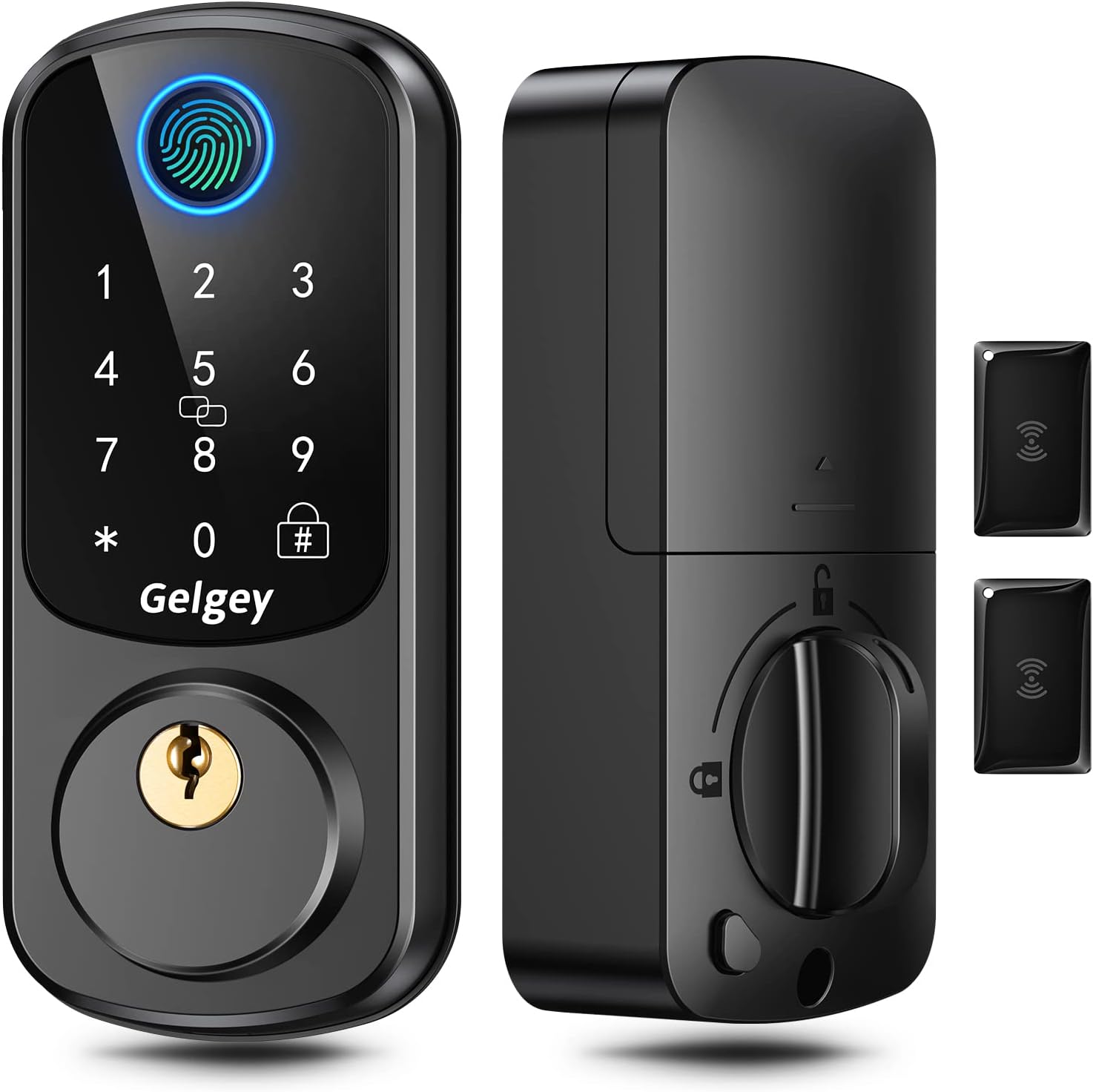 Ultraloq - Combo Bluetooth Enabled Fingerprint & Key Fob Two-Point Sma–  Wholesale Home