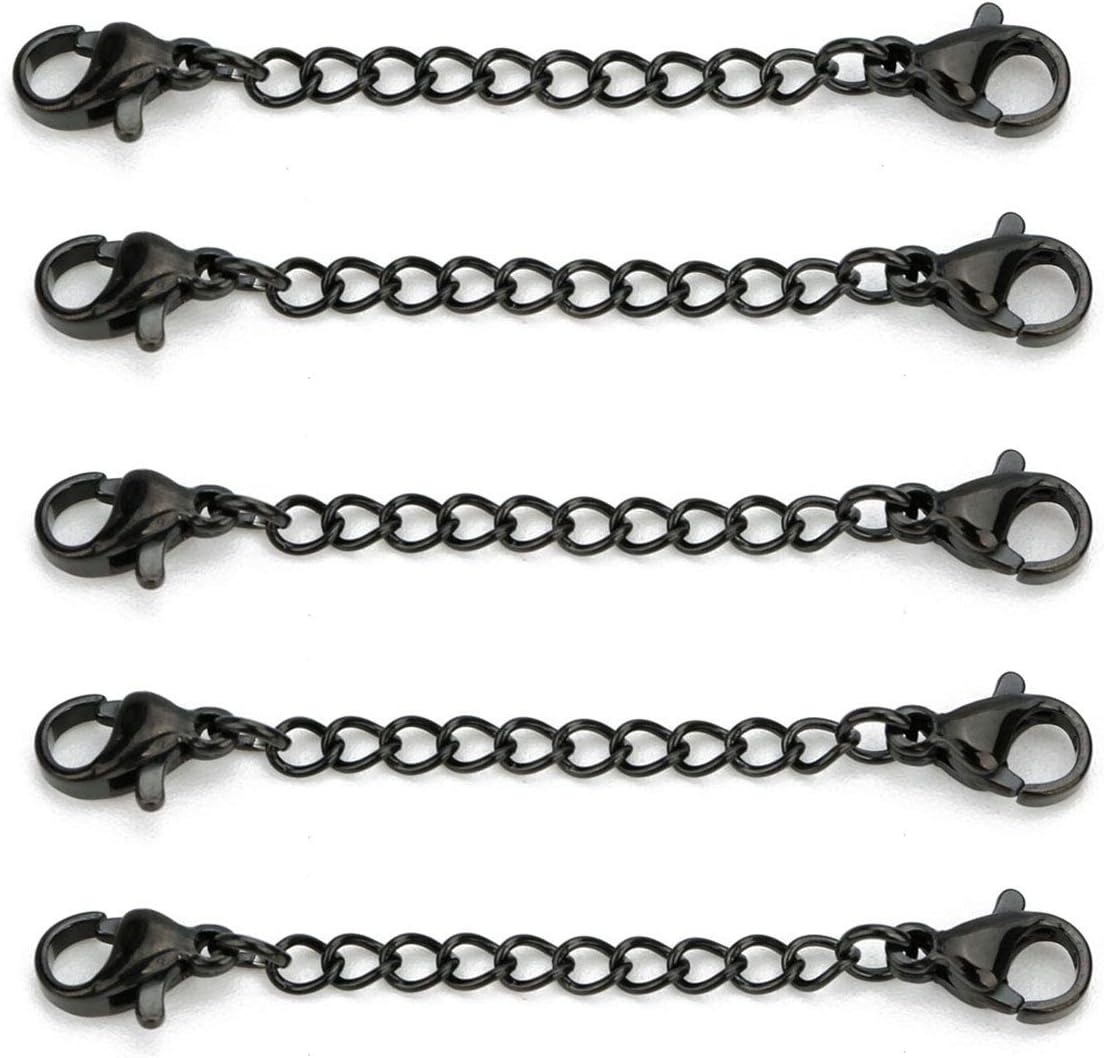 10x Small Bracelet Extender Necklace Shortener Clasp Bracelet