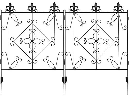 Wholesale Mixxidea Garden Fence Border In X Ft Metal Fencing Folding Panels Wrought Iron