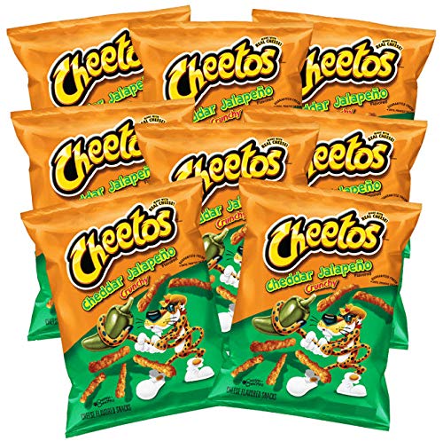 1x Bag Cheetos Cheddar Jalapeno Crunchy Cheese LARGE Size 310g