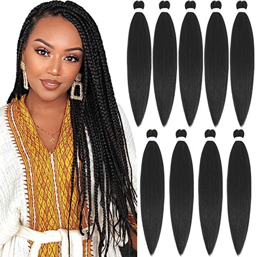 Wholesale Pre Stretched Braiding Hair Long Braid 28 Inch 9 Packs ...