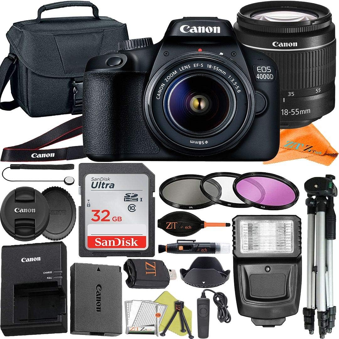 Canon EOS M50 Mark II Mirrorless Camera with EF-M 15-45mm f/3.5-6.3 IS STM  Lens (Black) + Pixi Advanced Bundle 