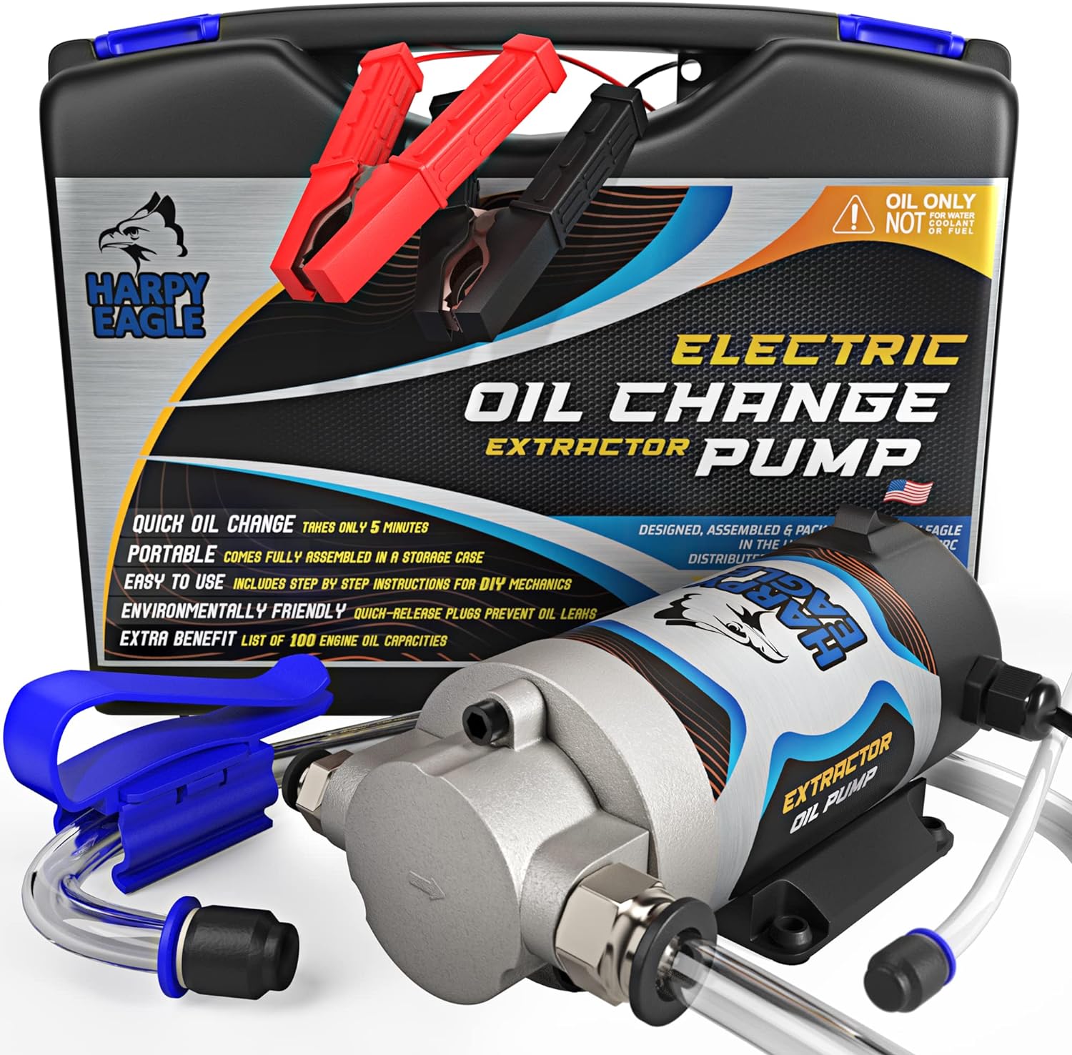 Buy 8MILELAKE 9L Vacuum Hand Operated Engine Oil Changer Fluid