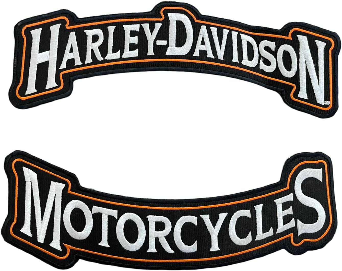 Harley Rocker Patches Embroidered Motorcycle Patch Large – by Nixon Thread  Co. (12″) VENDOR Product