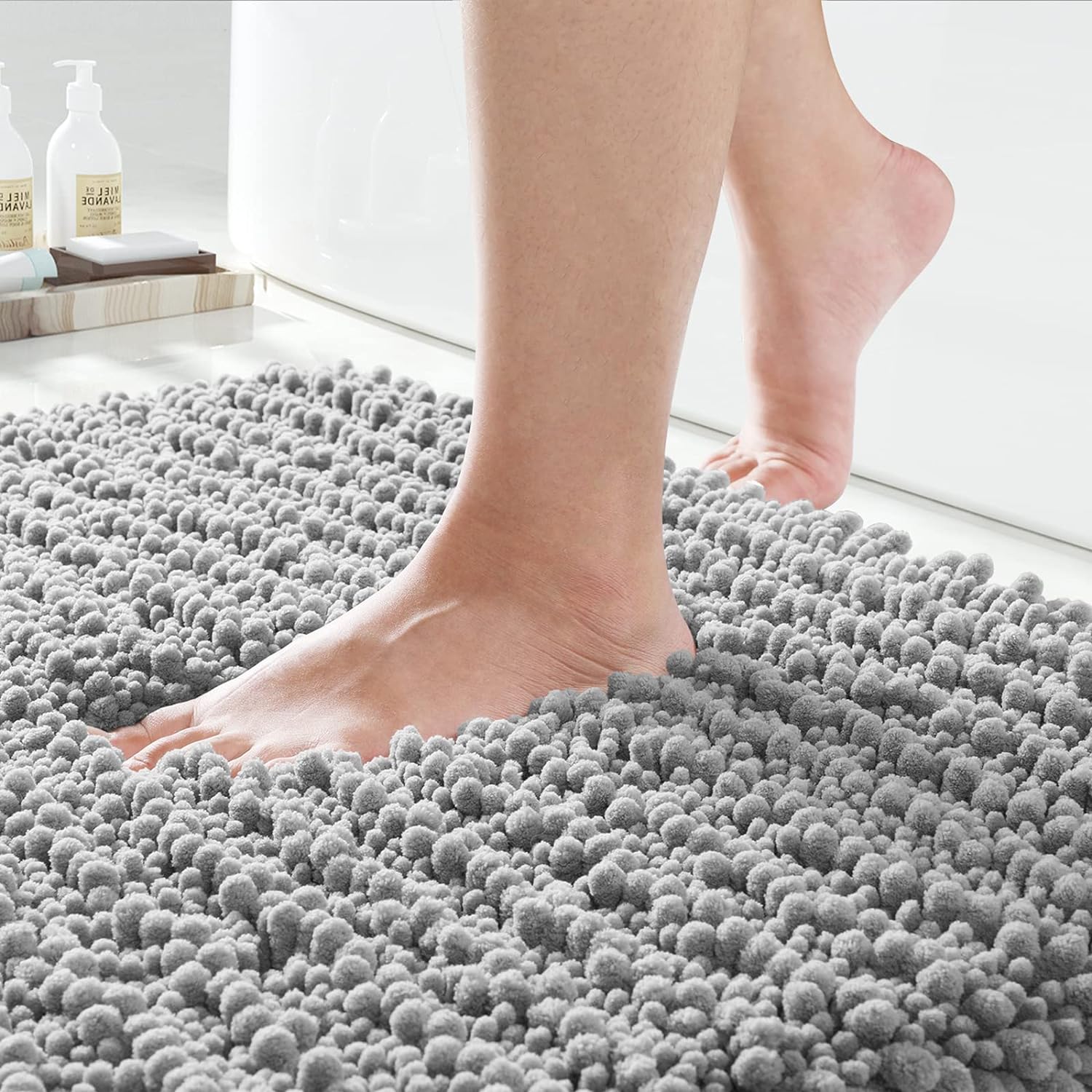  BELADOR Bathroom Rugs Sets 2 Piece - Plush Bath Mat