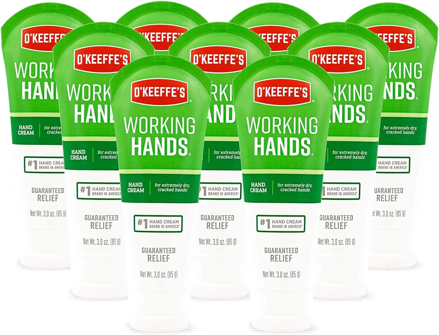 O'Keeffe's Working Hands Hand Cream, 7 Ounce (198g) Tube, (Pack of 2)