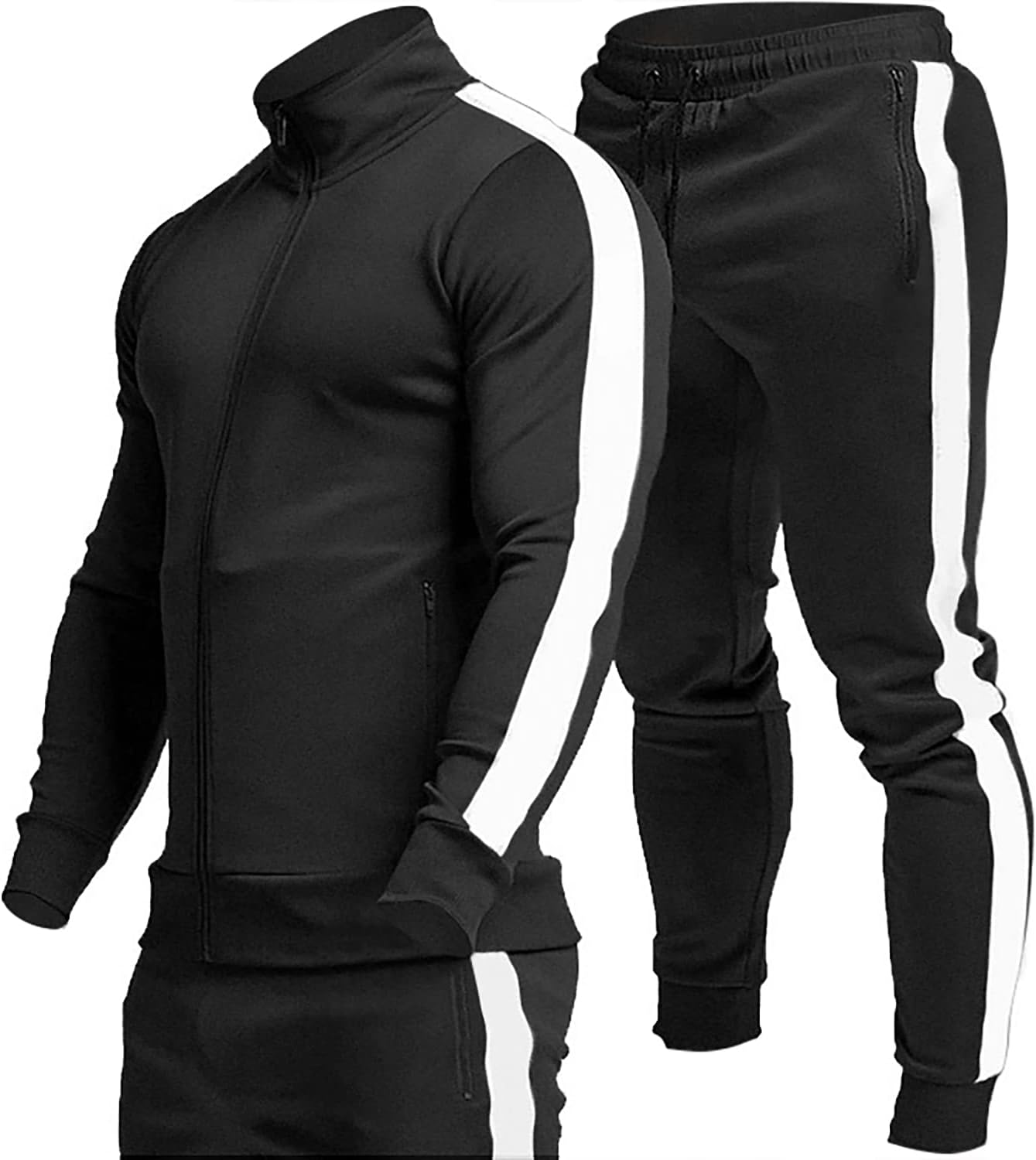 Buy YSENTOMen's Tracksuits 2 Pieces Jogging Suits Sets Athletic