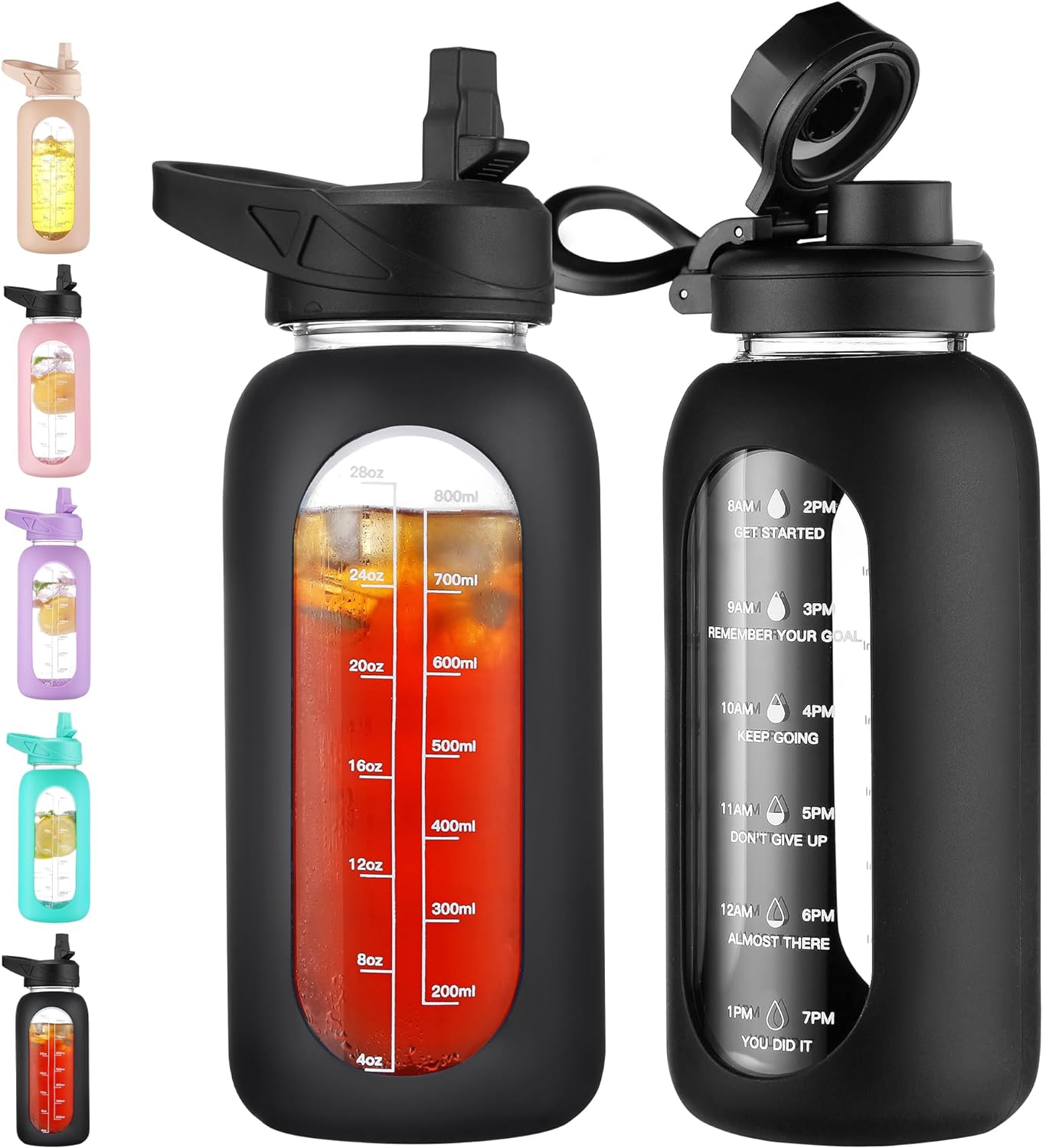 Made in USA - Clearly Love — Love Bottle - Beautiful Reusable Glass Water  Bottles