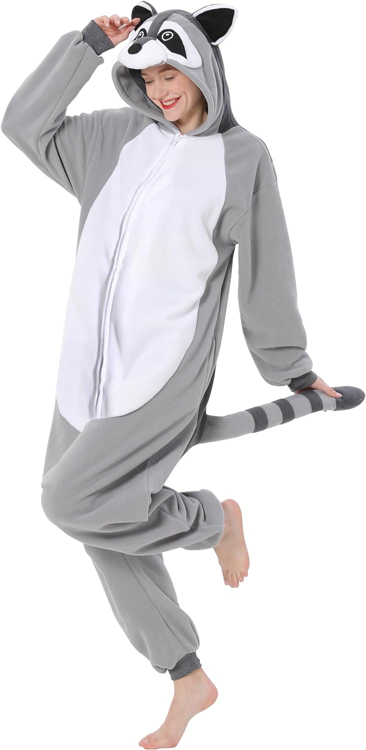  Adult Animal One-piece Pajamas Cosplay Animal Homewear