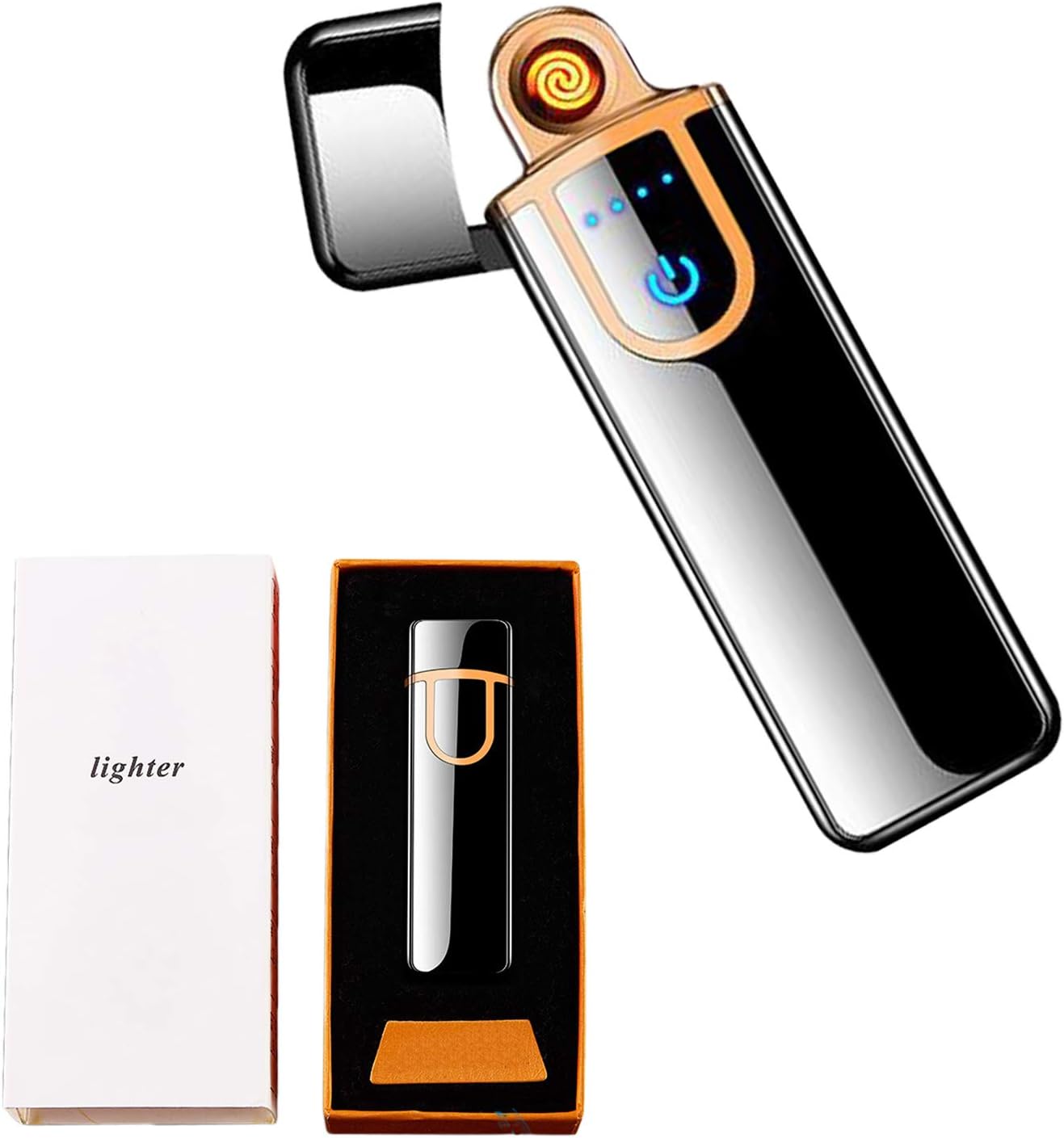 HONEST Arc Lighter X Plasma Lighter Rechargeable USB Lighter Electric  Lighter for Cigarette with LED Display Power