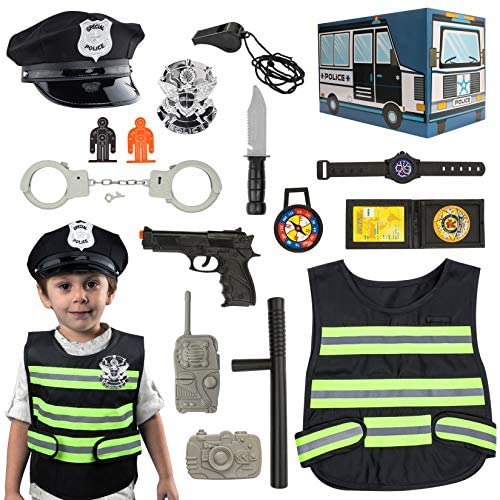 Wholesale Police Costume for Kids Police Role Play Kit with Police ...