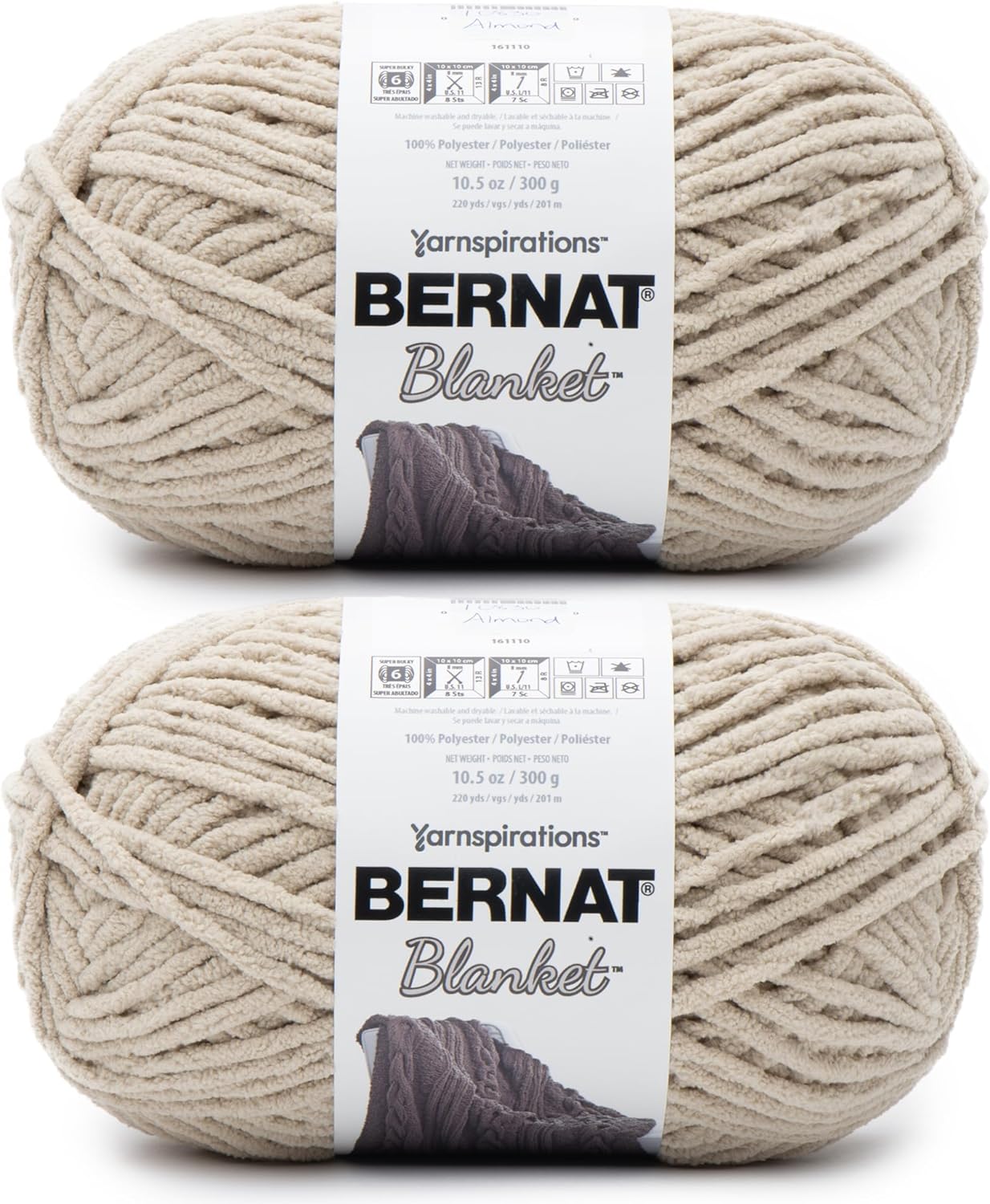 Chunky Blanket Chenille Yarn Milk White 64oz for Arm Knitting, 4LB Super  Bulky Luxury Thick Polyester Jumbo Weaving Crochet Craft Yarns for Throw