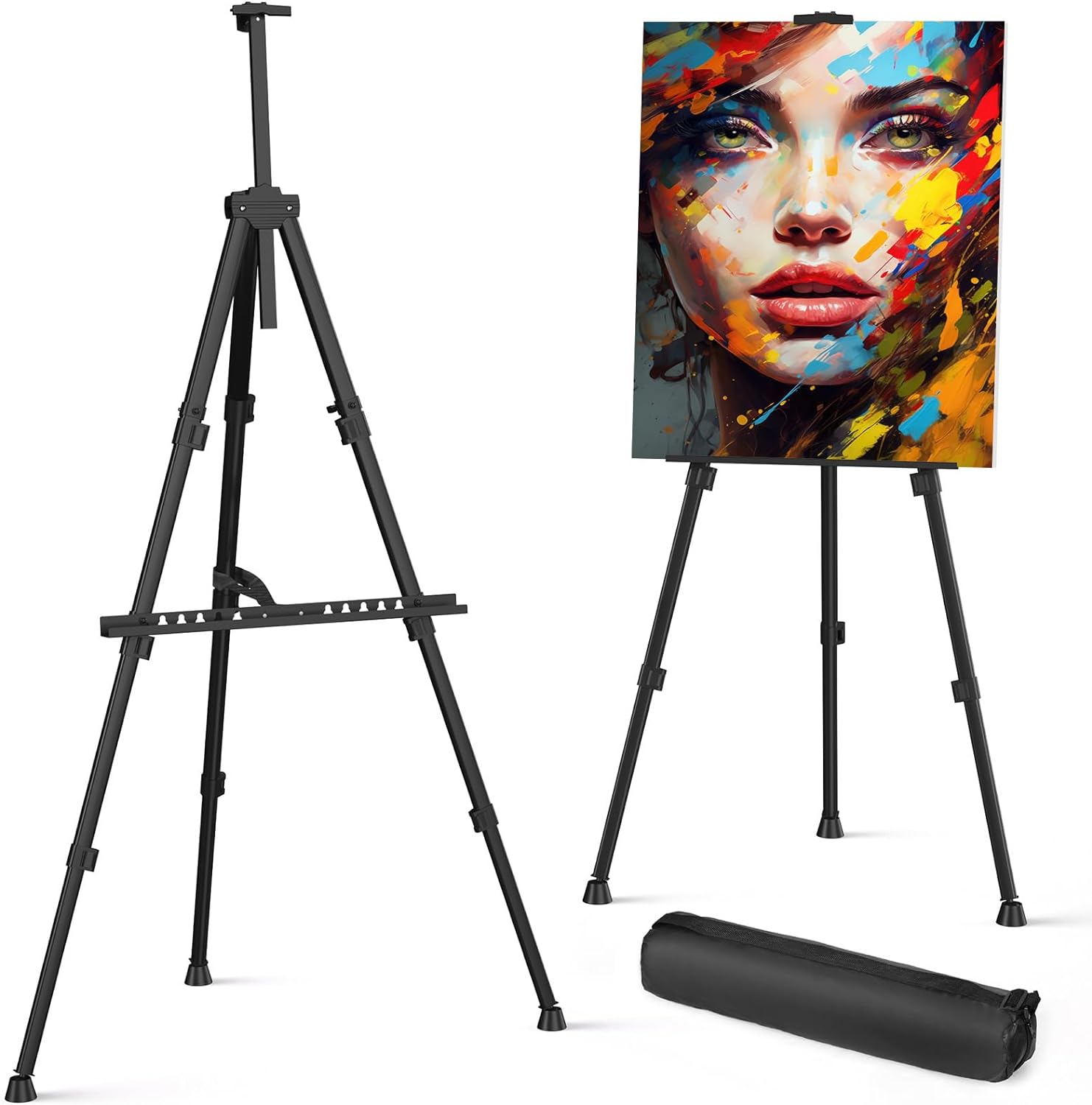  CONDA 6 Pack 16 Tabletop Display Easel, Portable A-Frame  Tripod Display Easel for Painting Party & Displaying Canvases, Photos,  Display Tripod Holder Stand for Students Kids Beginners : Toys & Games