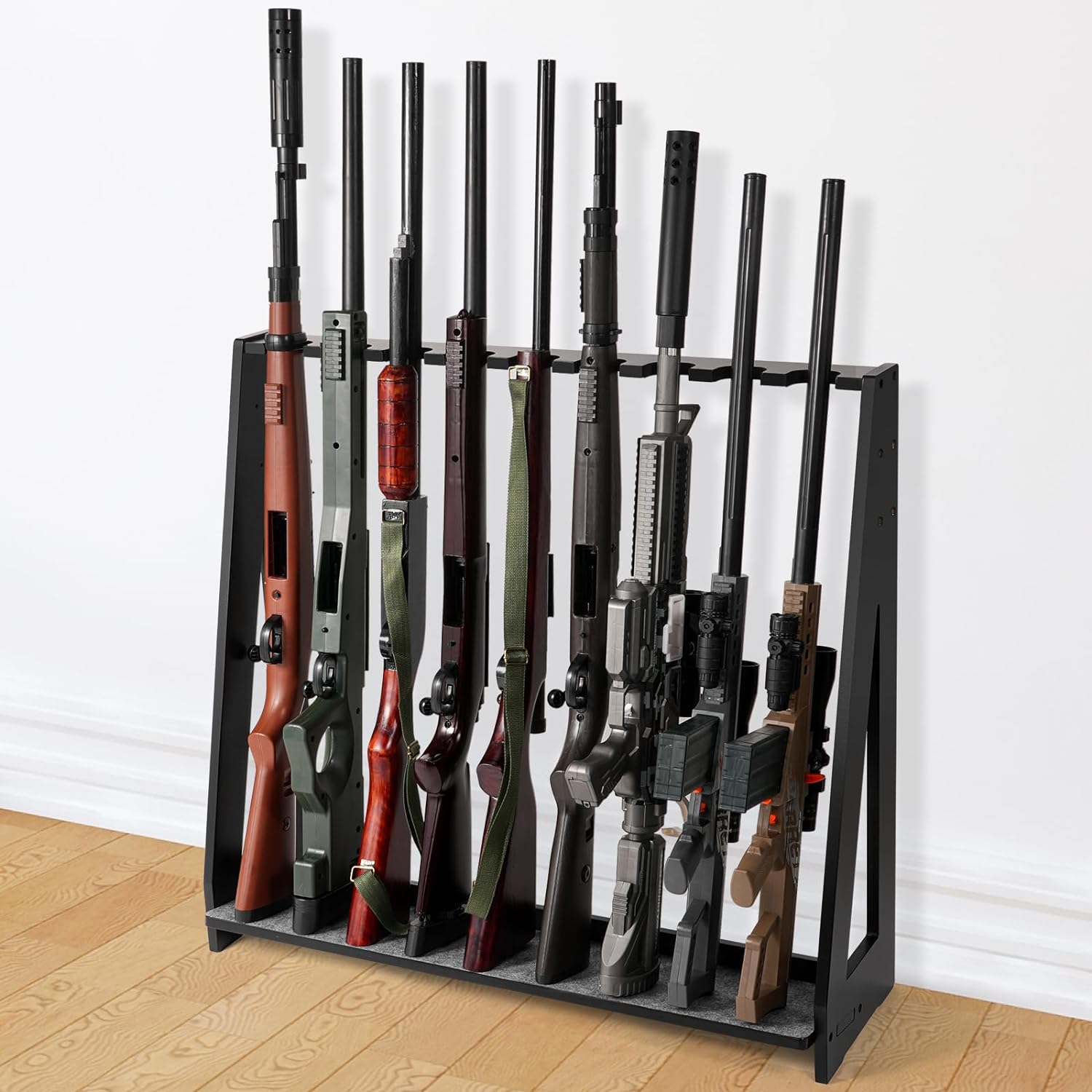 Maitys Vertical Fishing Pole Holders Wood Round Fishing Rod Holders Sturdy Floor  Fishing Rod Rack for 12 Fishing Pole Rod Storage Garage Men Gift (Dark  Brown) : : Sports & Outdoors