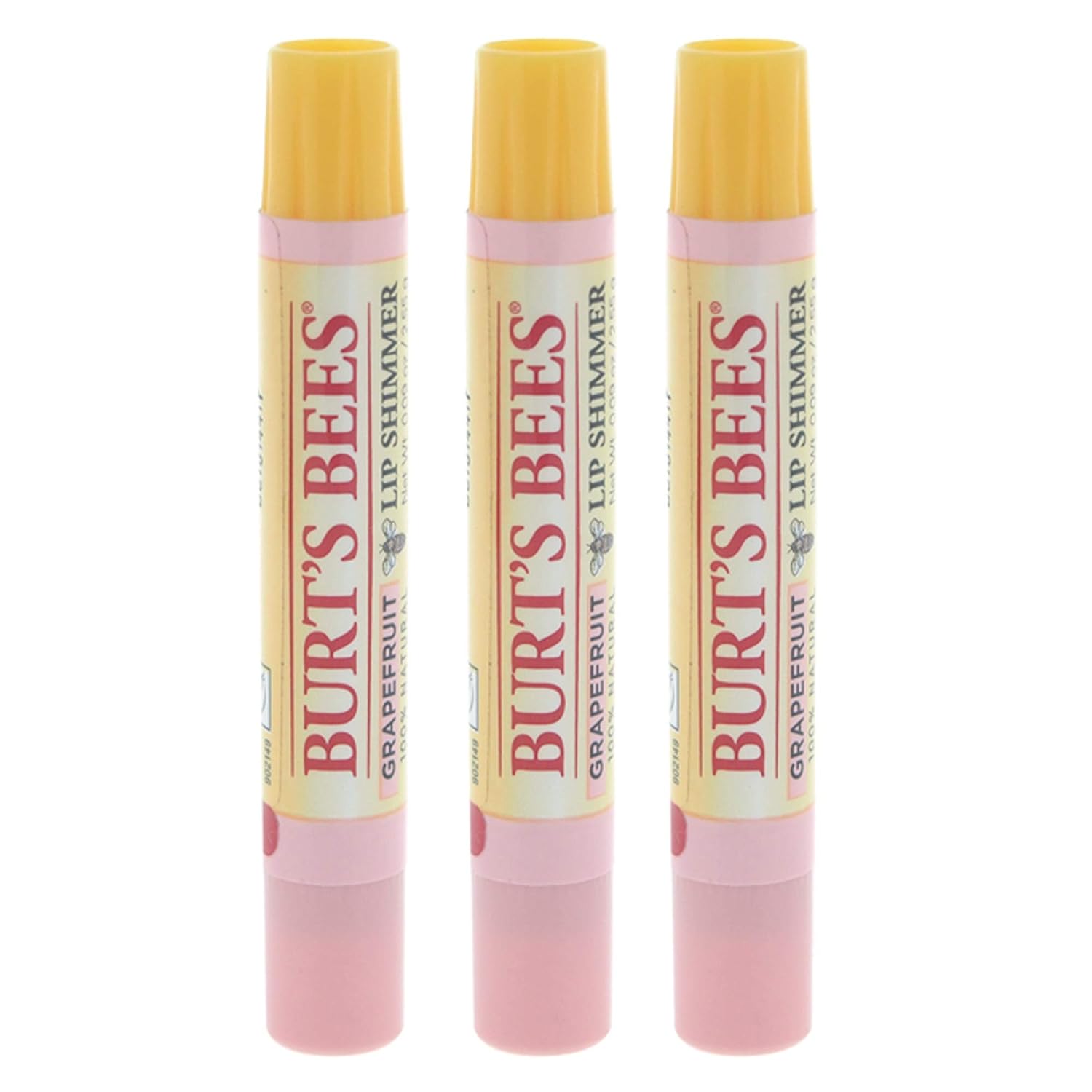 Burts Bees Kissable Color Warm Collection Unisex Lip Shimmer Peony Rhubarb  Fig 3 oz
