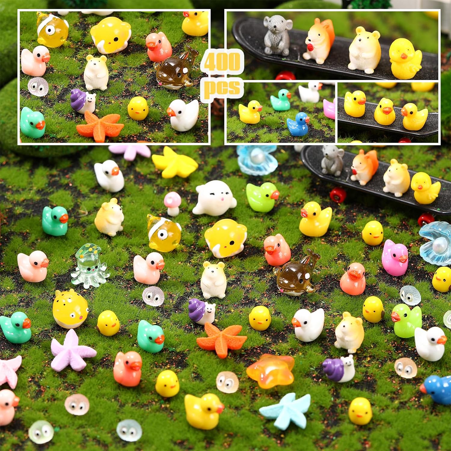 48 Pcs Animal Charms Axolotl Resin Charms For Jewelry Making Tiny Resin  Animals Resin Figures Minia