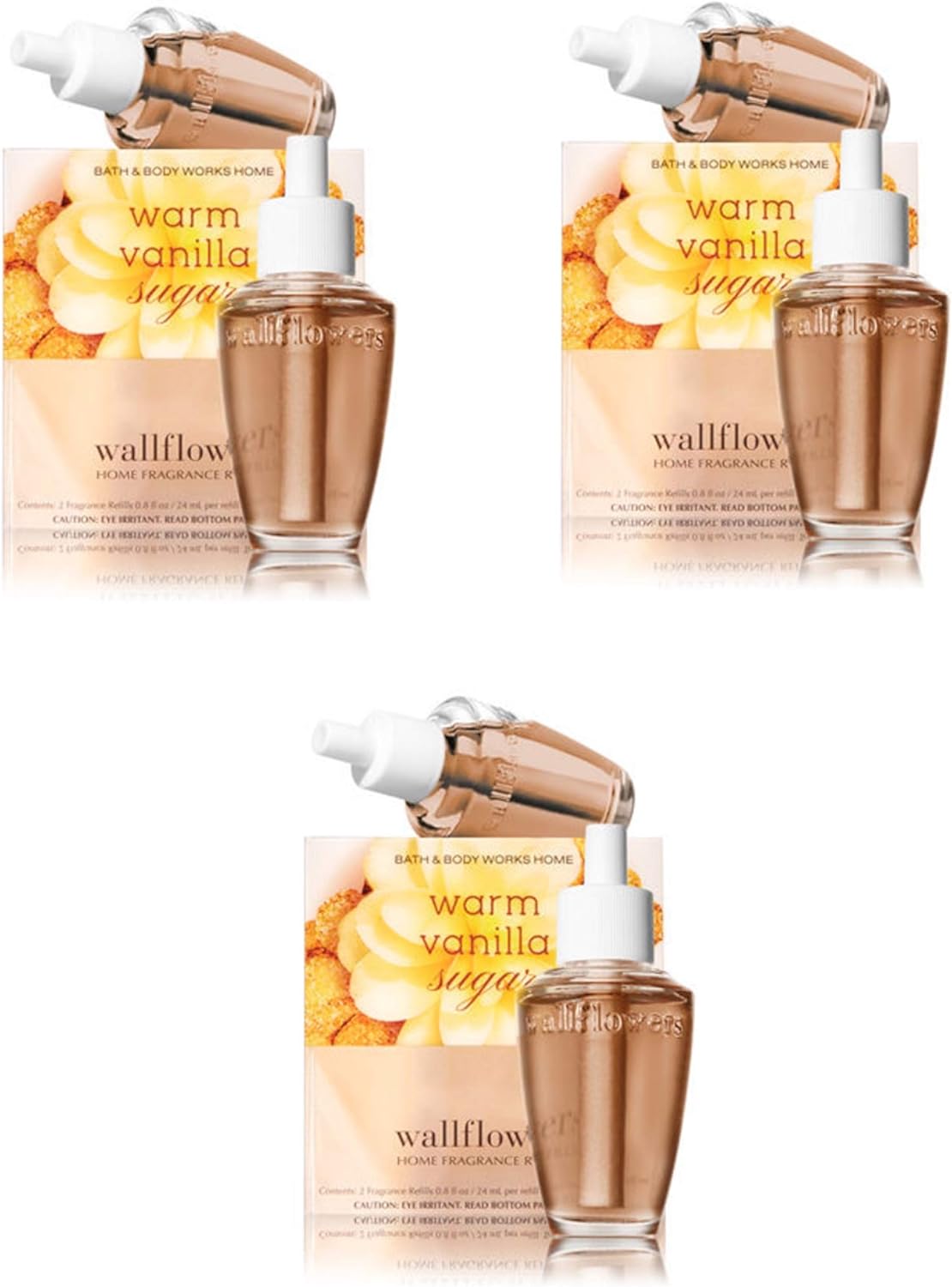 Bath & Body Works Mahogany Teakwood Wallflowers Home Fragrance Refills,  2-Pack (1.6 fl oz total) 