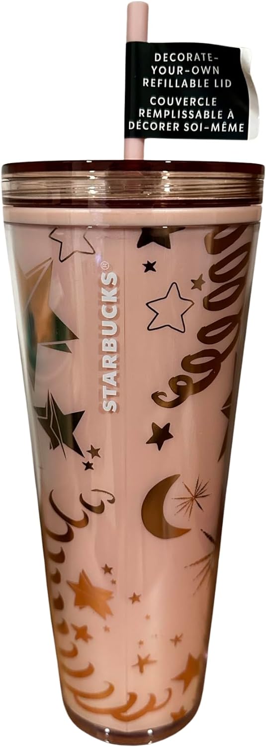 Starbucks Soft Touch Pink Lemonade Jelly Studded Coffee Tumbler Cold Cup,  Grande 16 oz