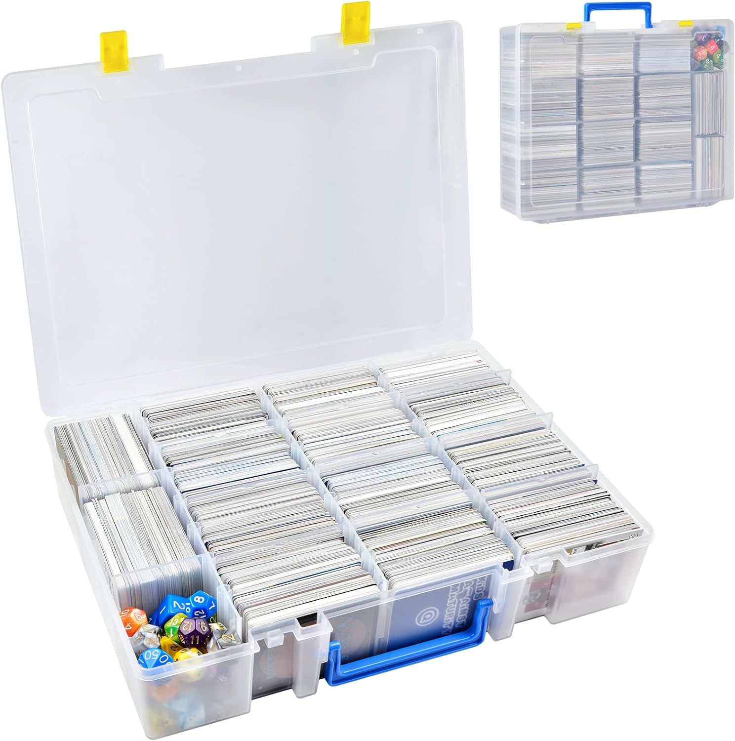 2200+ Trading Card Storage Box Case for C.A.H for MTG, Cards