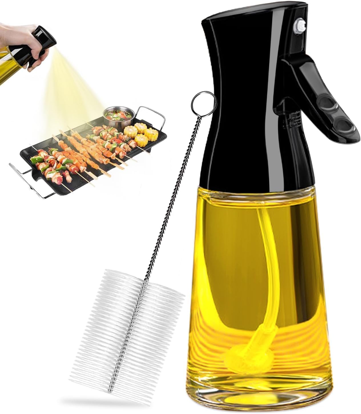 PUZMUG Oil Sprayer for Cooking, Olive Oil Sprayer  