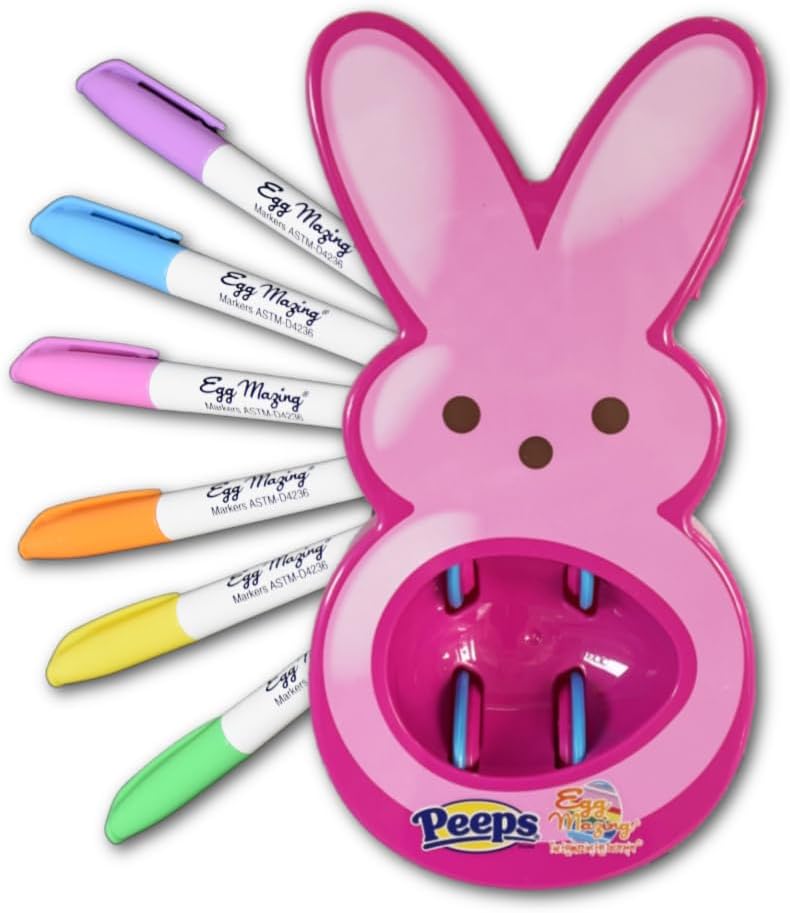 The Original Eggmazing Easter Egg Decorator Kit - Includes 8 Colorful