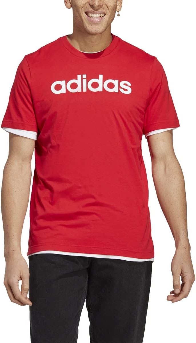 adidas Men's Essentials Base 3-Stripes Training T-Shirt