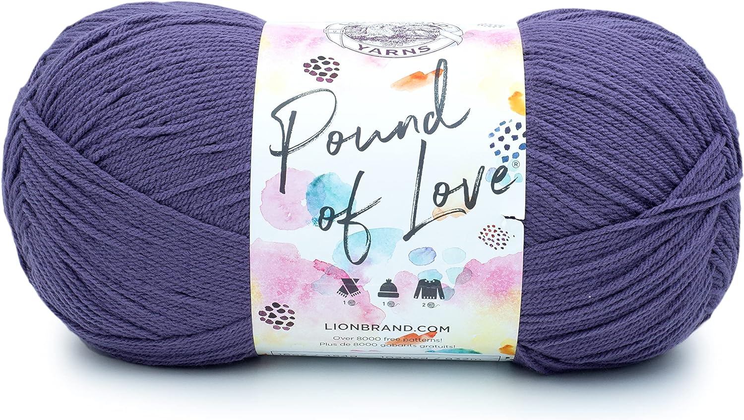 Lion Brand Yarn Jiffy Bonus Bundle, Acrylic Yarn for Crochet, Coastal, 1  Pack