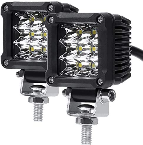 lumens 2x2 6000k spotlights 27w auxiliary