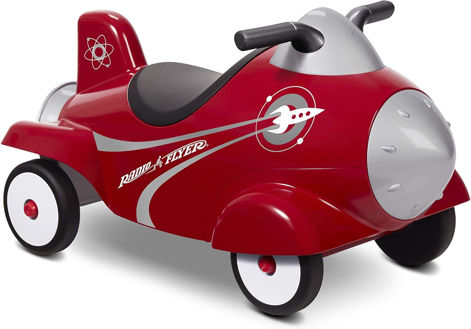 Car Ramp Radio Flyer 500 Ride-On Racer With Ramp Red Sport Car