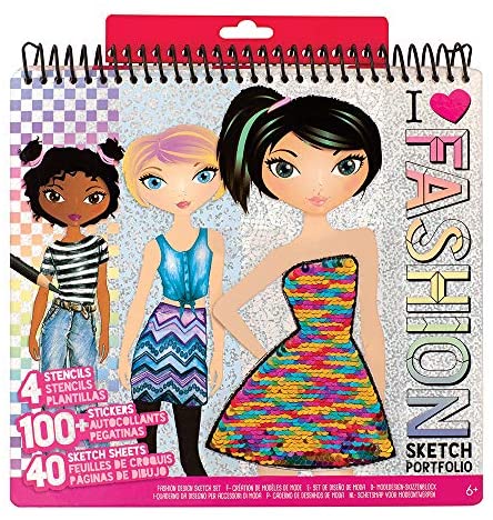 Fashion Angels Fashion Design Light Up Sketch Pad 12521 Light Up