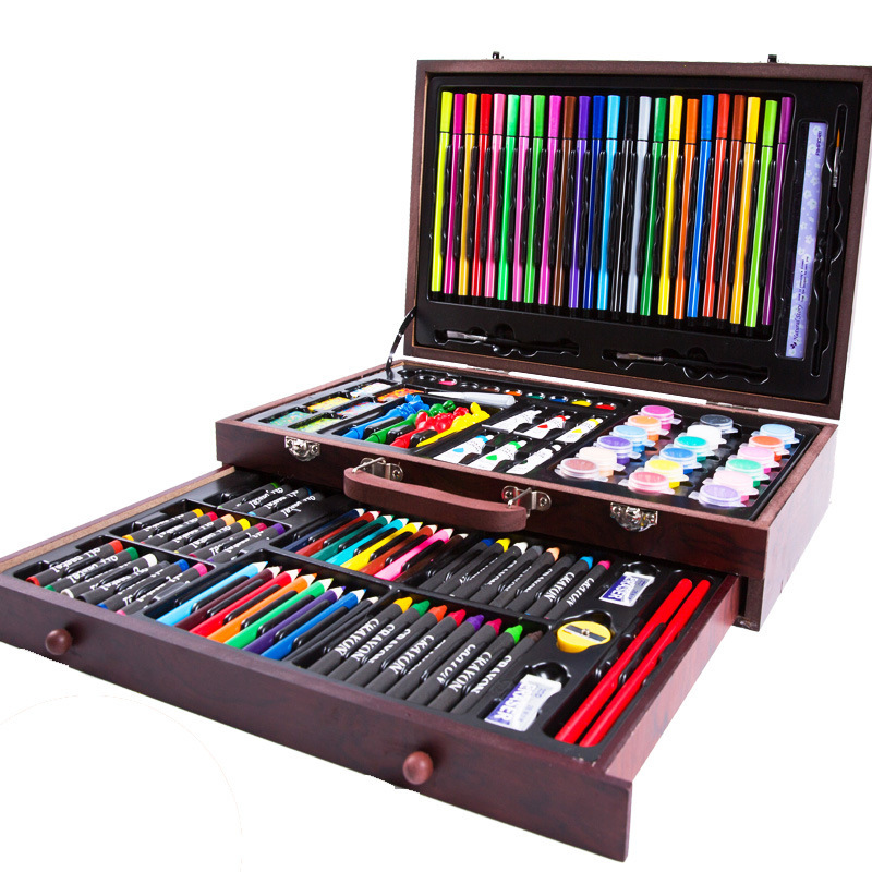  Florarich Art Supplies Set for Kids, 274 PCS Drawing Art Kits  for Kids 6-9-12 Girls Boys, Double Sided Trifold Easel, with Oil Pastels,  Crayons, Colored Pencils, Sketch Pad