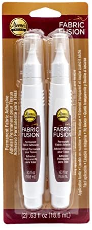  Fabric Glue, Permanent Clear Washable Clothing Glue