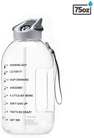 Wholesale BOTTLED JOY Half Gallon Water Bottle with Straw Lid ...
