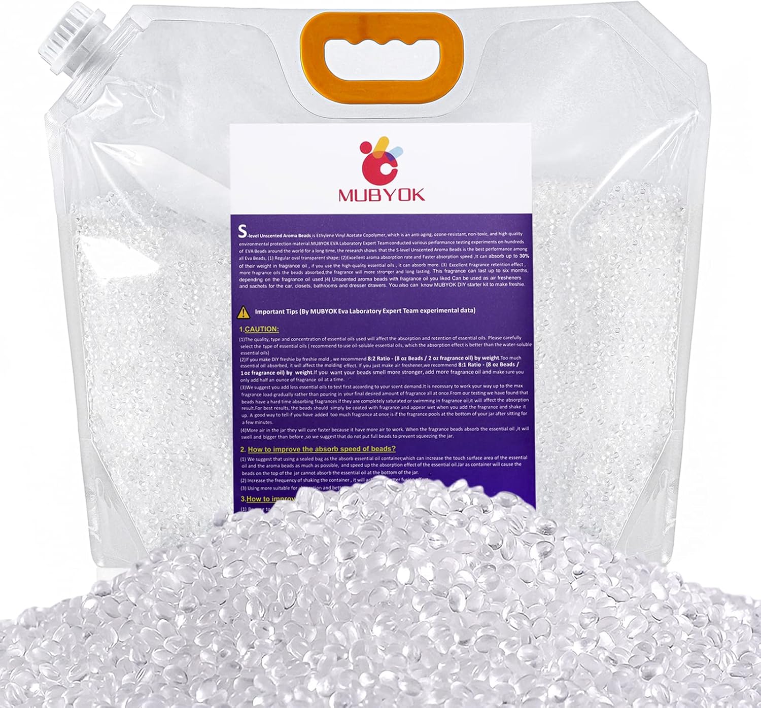 10LB Prime Unscented scented beads. Used as air newest freshener.