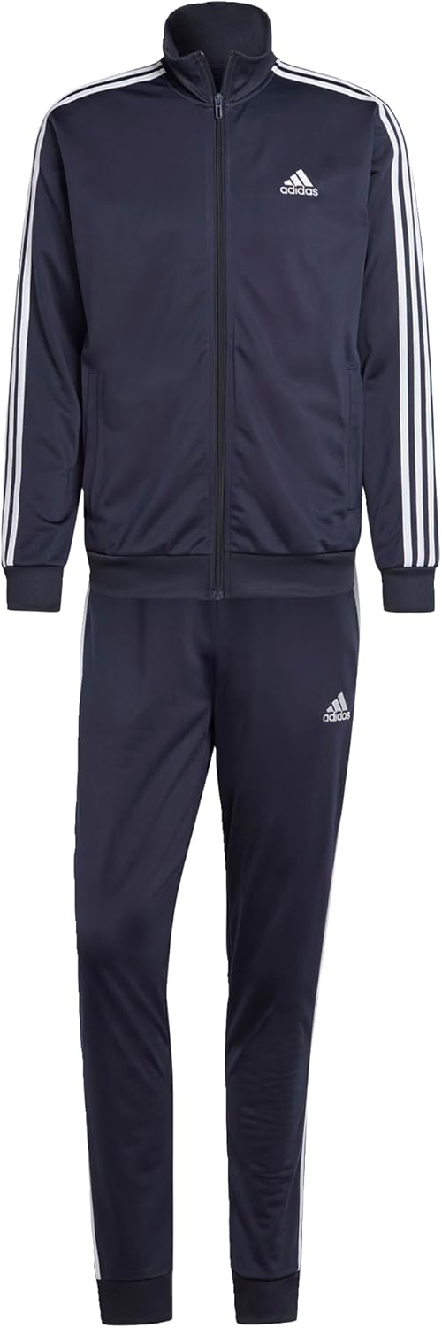 Adidas Full popular Tracksuit Sweatsuit Red White Jacket and Pants Men’s Size Large